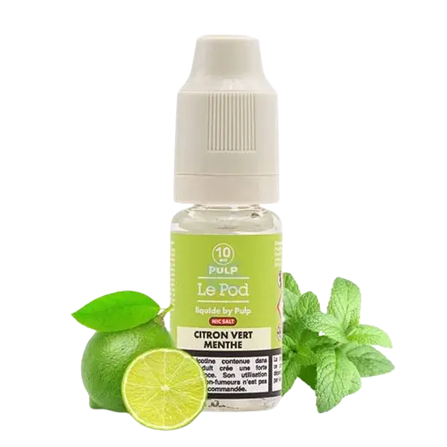 Citron vert menthe le pod pulp Ma boutique